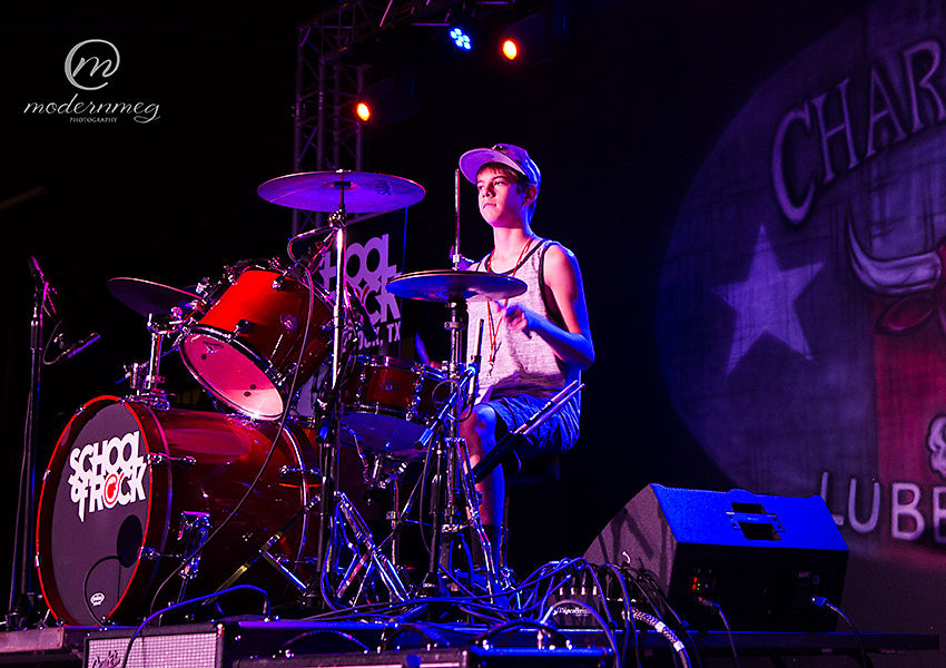 Evan’s Rocks at Charley B’s {Lubbock Musician Photography}