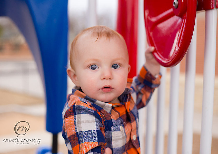 Blue Eyed Baby Tot {Lubbock Outdoor Baby Photography}